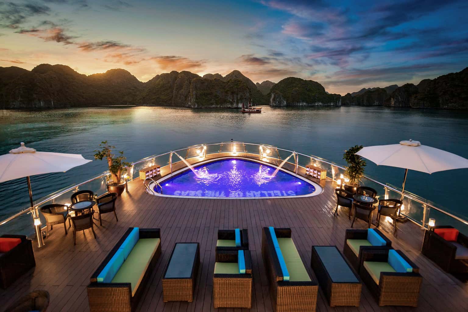 stellar of the seas aclass cruises ha long bay 