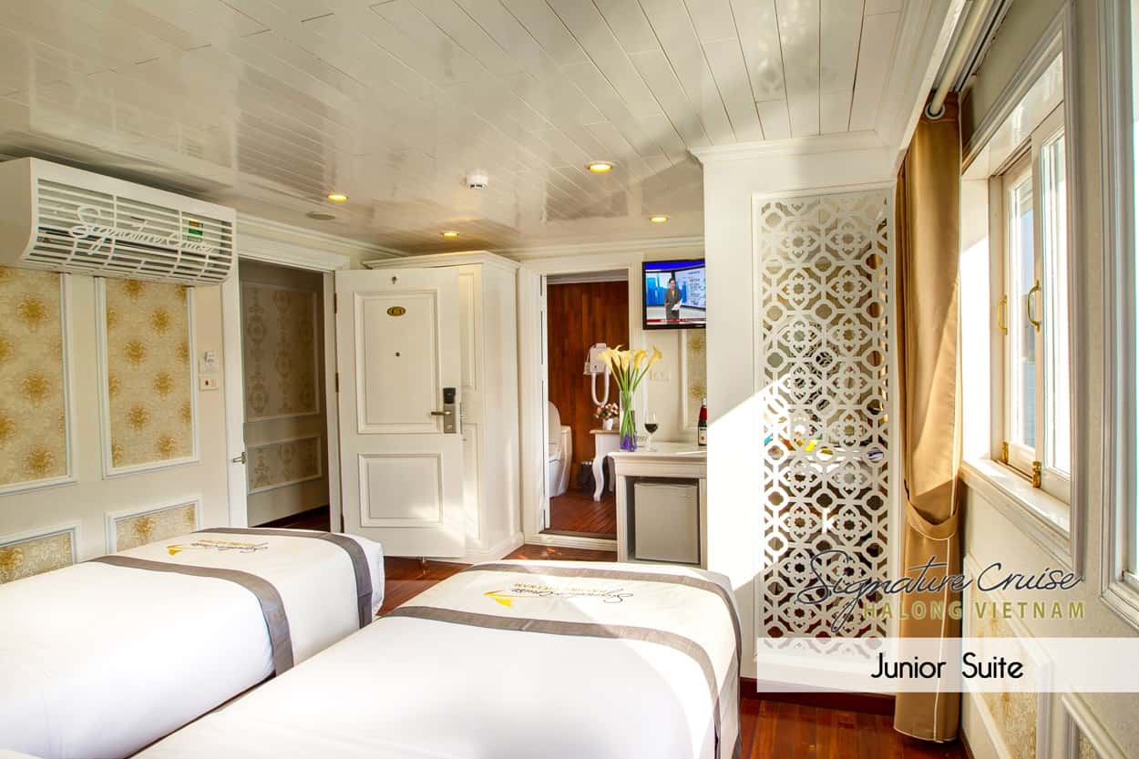 singnature cruise 16 cabins cruise ha-long bay