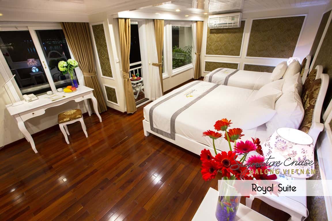 singnature cruise 16 cabins cruise ha-long bay