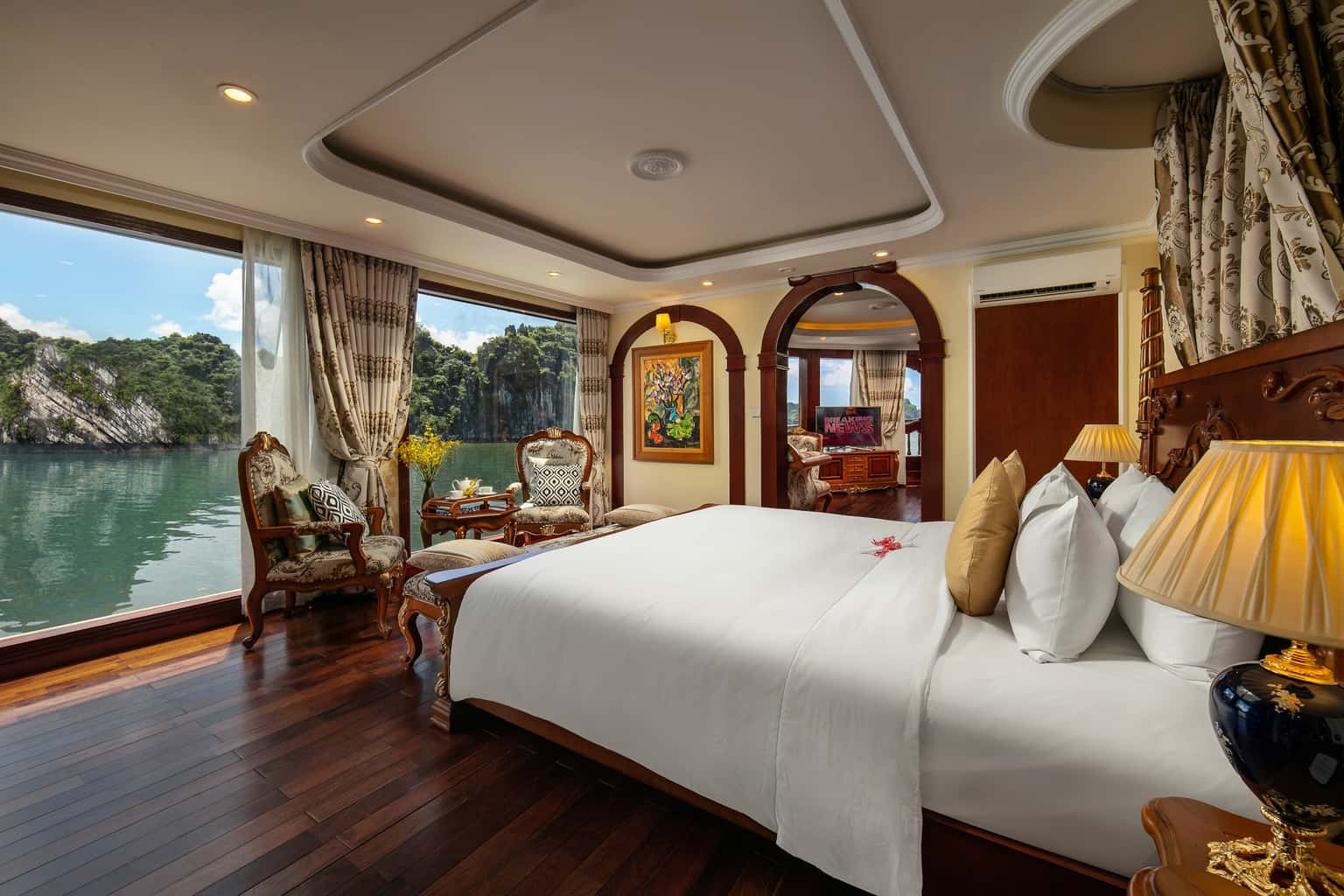 royal suite emperor cruise ha long bay