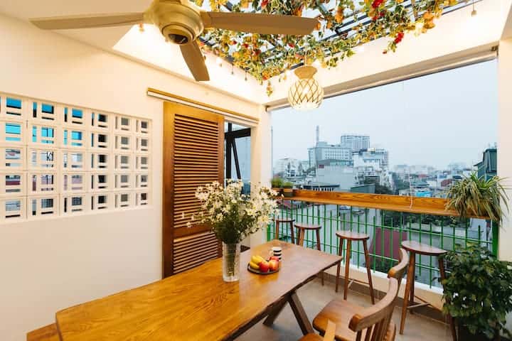 green room crane house hoan kiem ha noi 