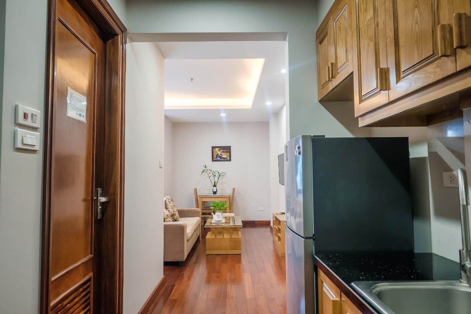 202号公寓 - Nine Housing (A10/19/535 Kim Mã)（湖景），Ba Đình — 照片 11
