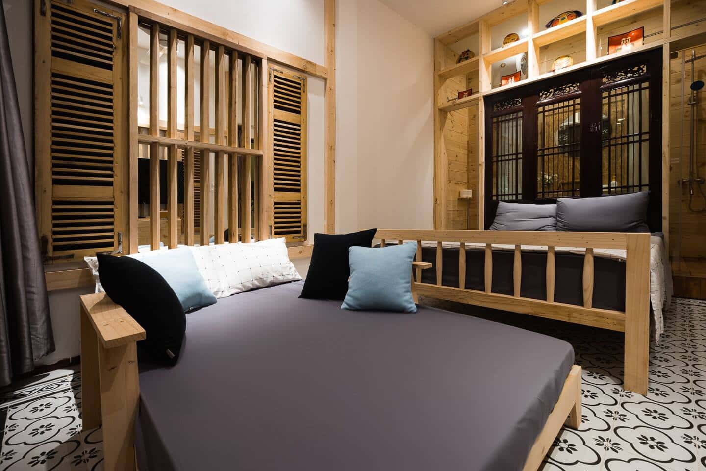 justfly lakeside room le thai to lotus homestay ha noi