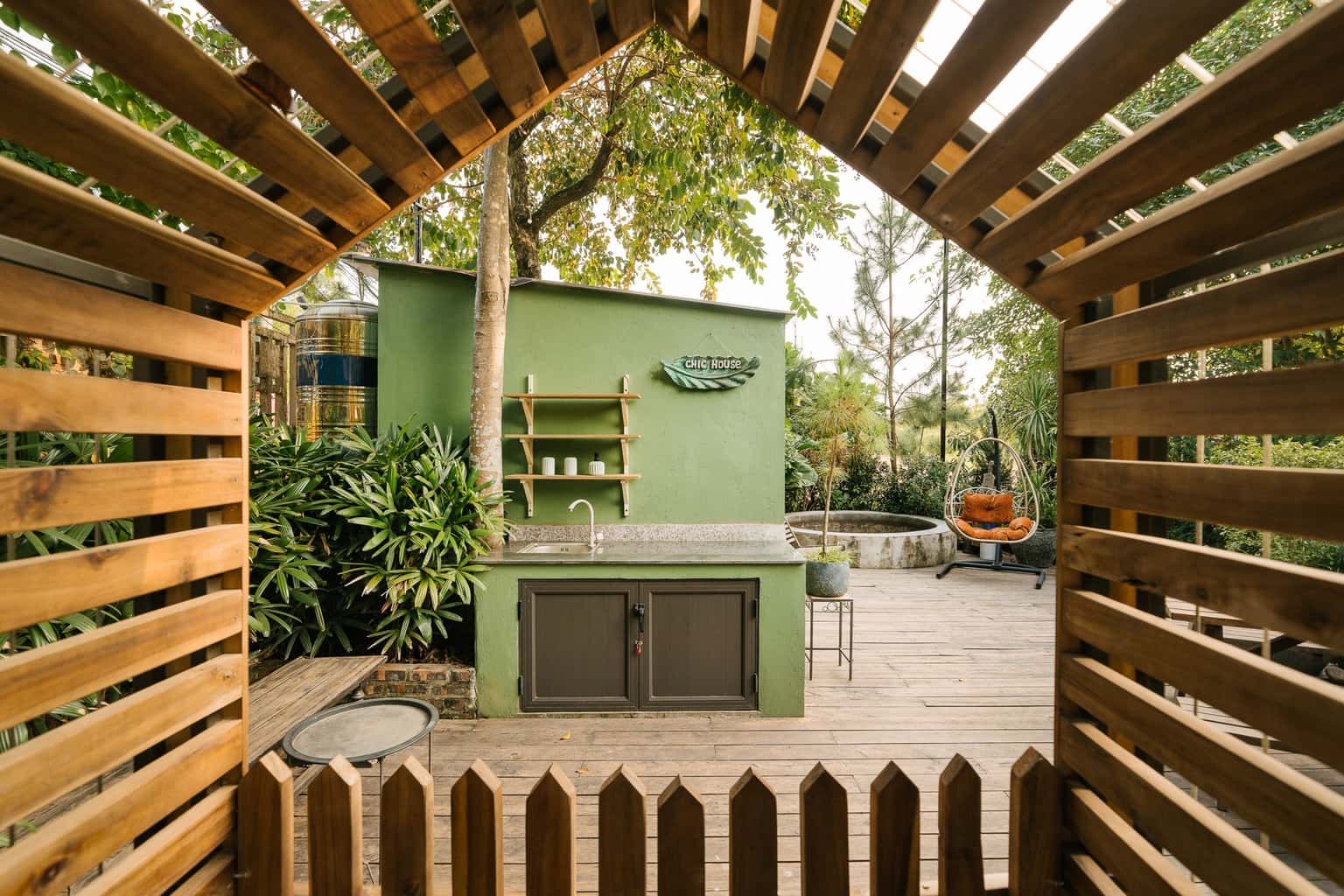 Chic House (Ao Garden) tại Lâm Trường, Sóc Sơn — ảnh 8