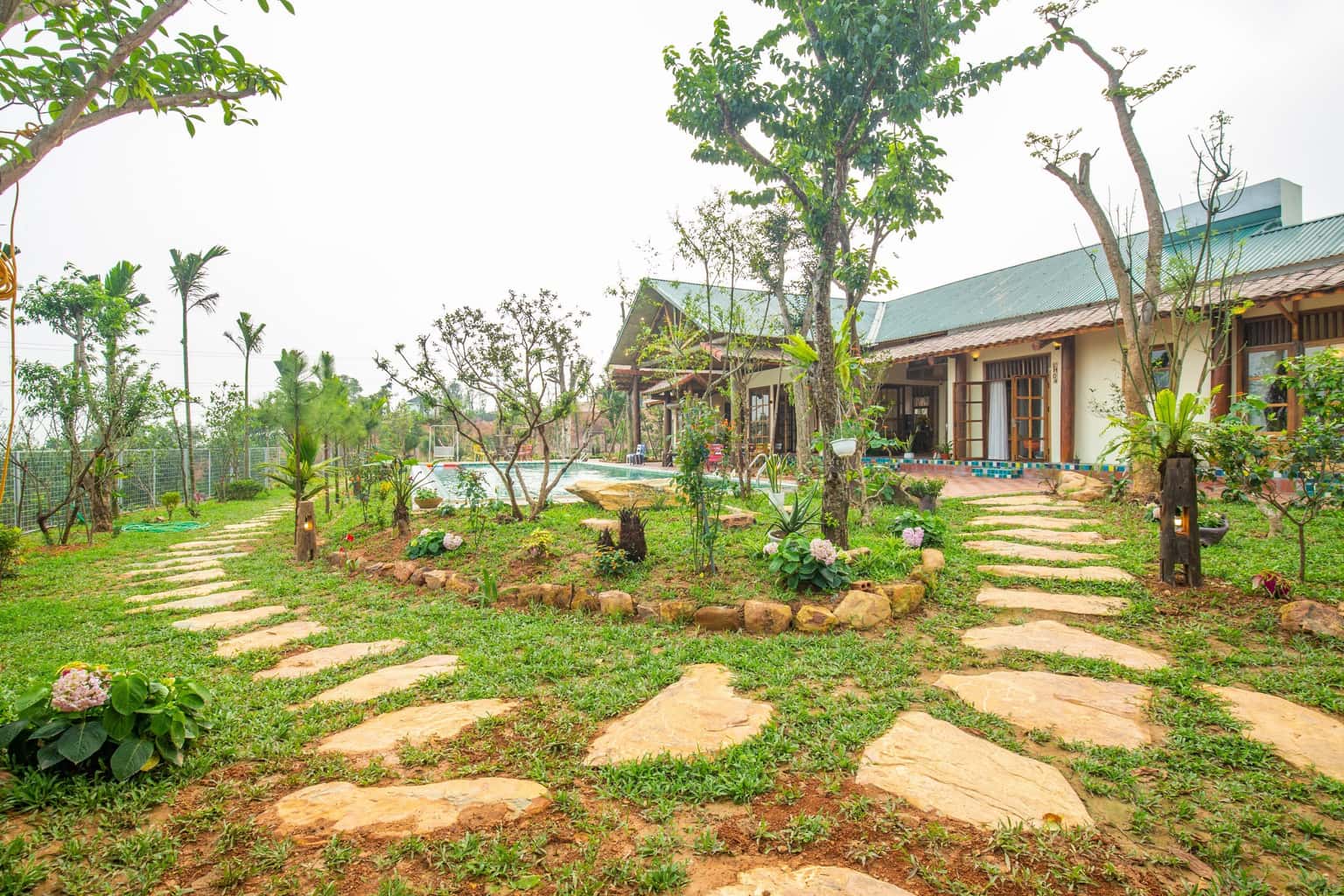 Tropical garden