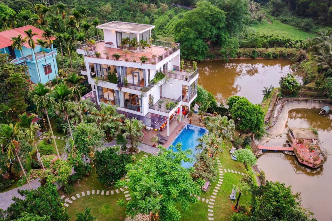 位于 Ba Vì, Yên Bài 的 QC Art Villa — 照片 2