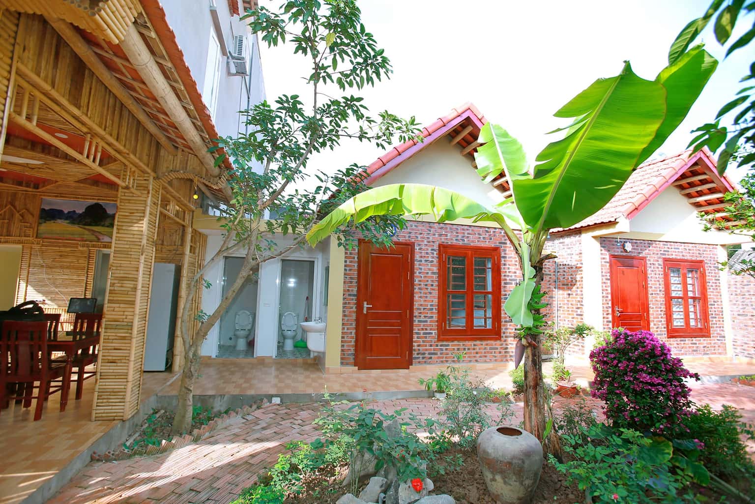 justfly bungalow gia dinh viet anh homestay ninh binh