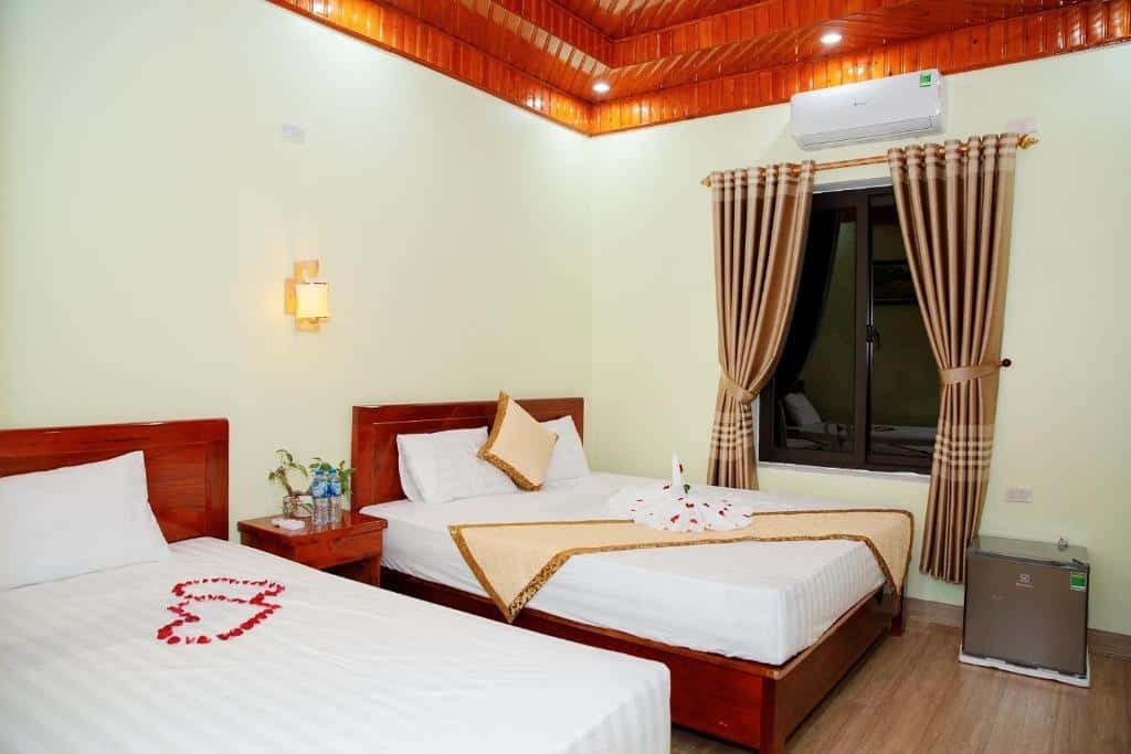justfly bungalow deluxe hang mua family homestay ninh binh