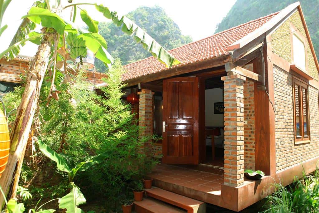 jusfly deluxe bungalow chez loan hotel ninh binh