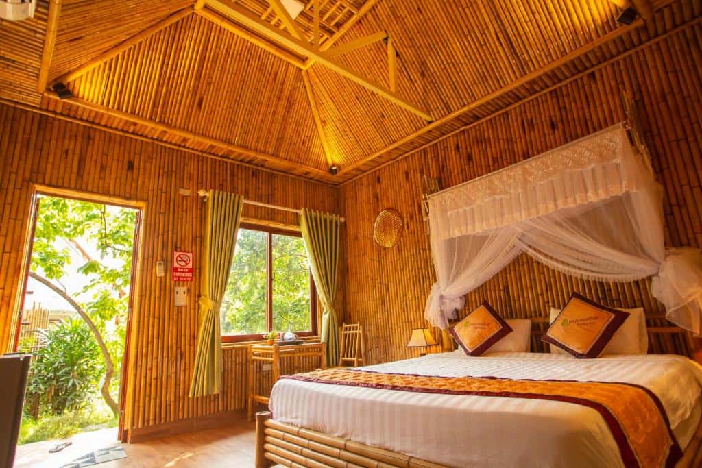 bungalow view vuon green mountain homestay ninh binh