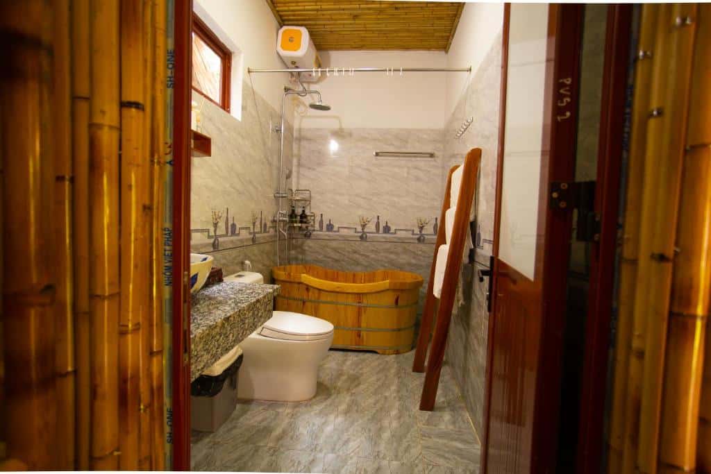 bungalow view vuon green mountain homestay ninh binh