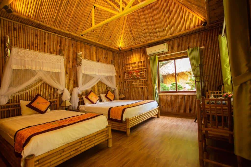 bungalow 3 nguoi grenn mountain homestay ninh binh
