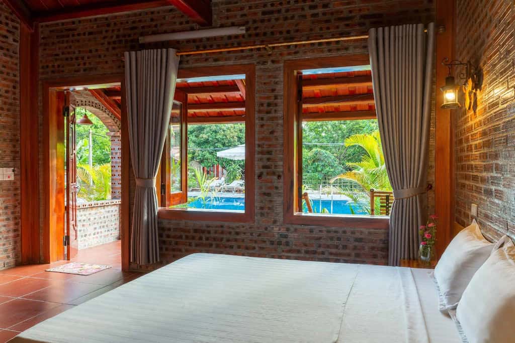 justfly deluxe family bungalow ninh binh family homestay ninh binh