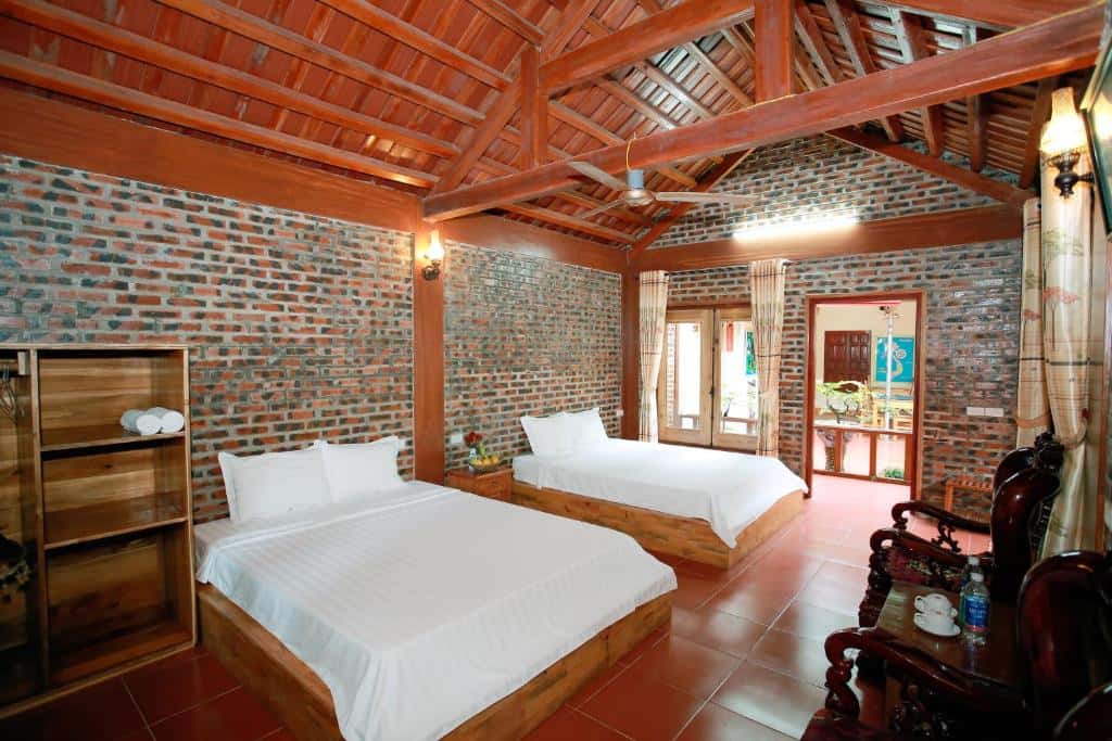 justfly bungalow garden view ninh binh family homestay ninh binh