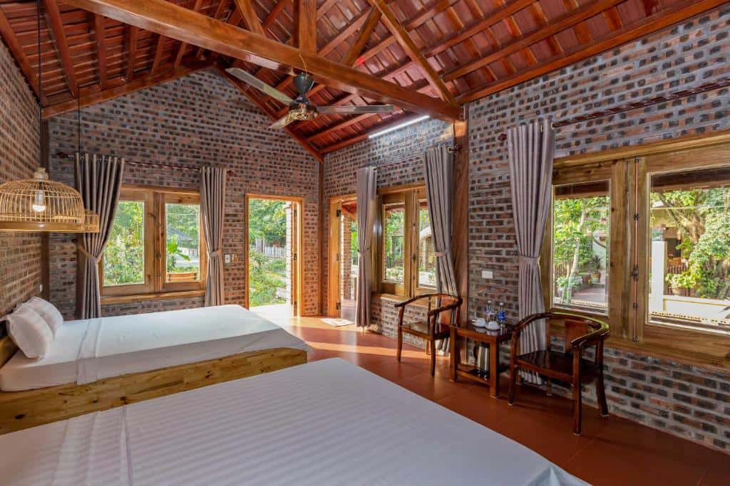 justfly bungalow garden view ninh binh family homestay ninh binh