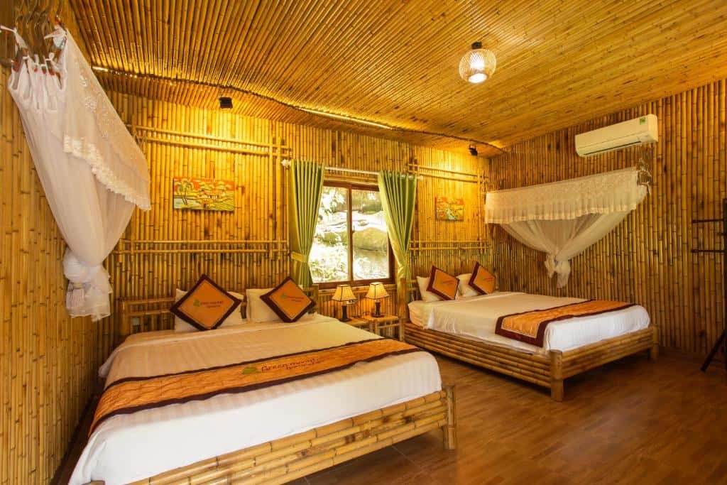bunga lơ gia dinh green mountain homestay ninh binh