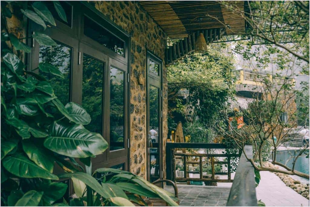 justfly triple garden view room trang an ecolodge ninh binh