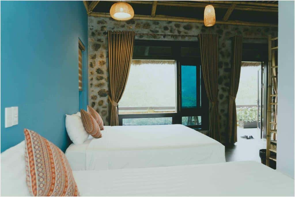 justfly triple mountain view room trang an ecolodge ninh binh 