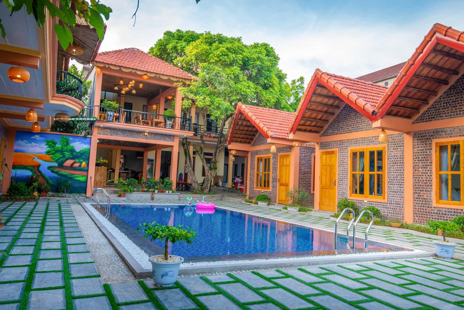 justfly tam coc summer bungalow ninh binh