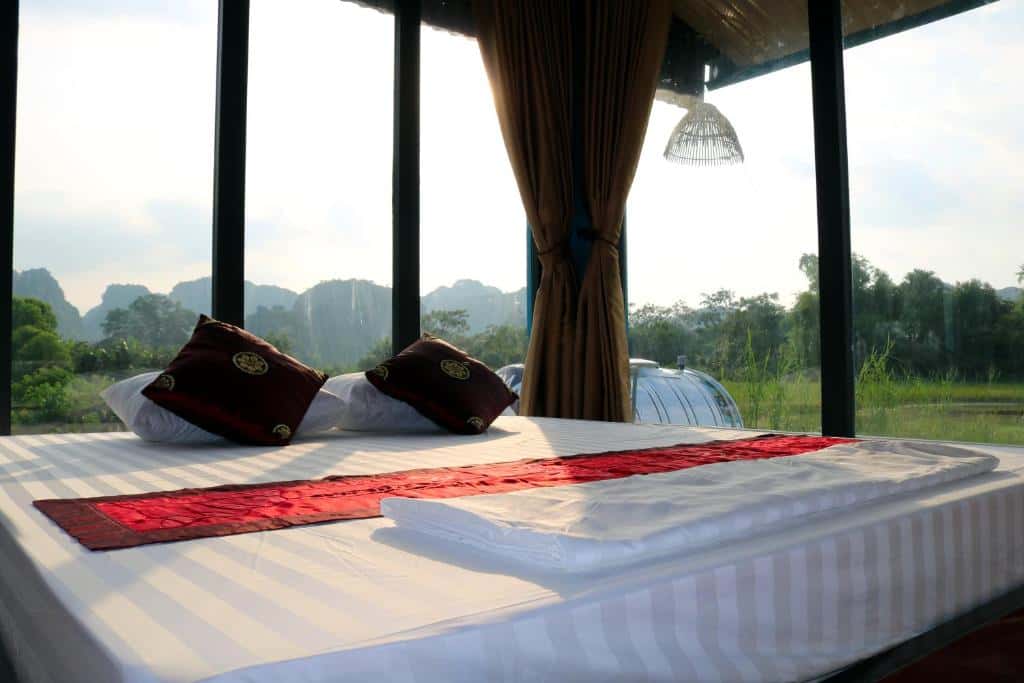 phong deluxe double hang mua homestay ninh binh