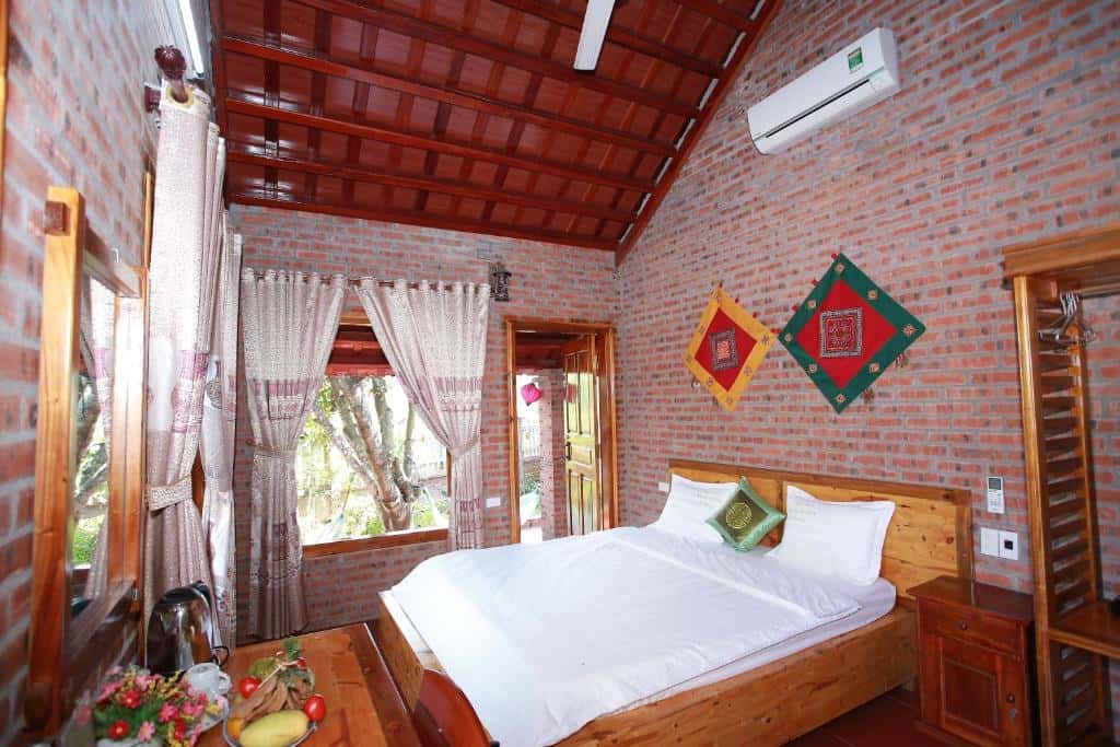 Ninh Binh Mountain View Homestay - Bungalow Deluxe view vườn — ảnh 1