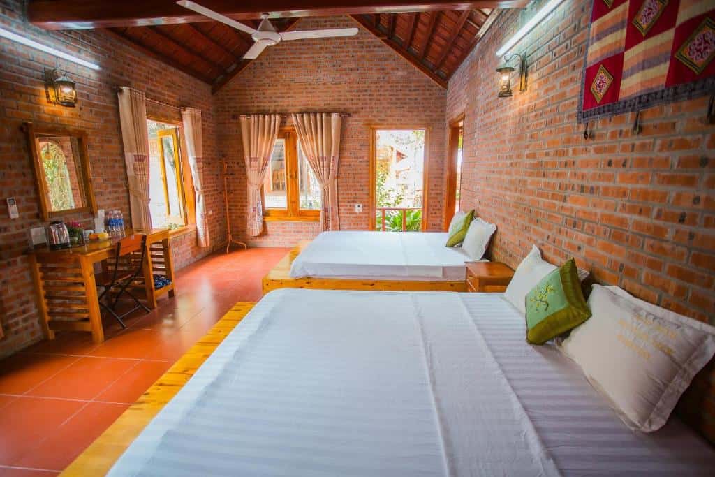 bungalow gia dinh ninh binh mountain view homestay