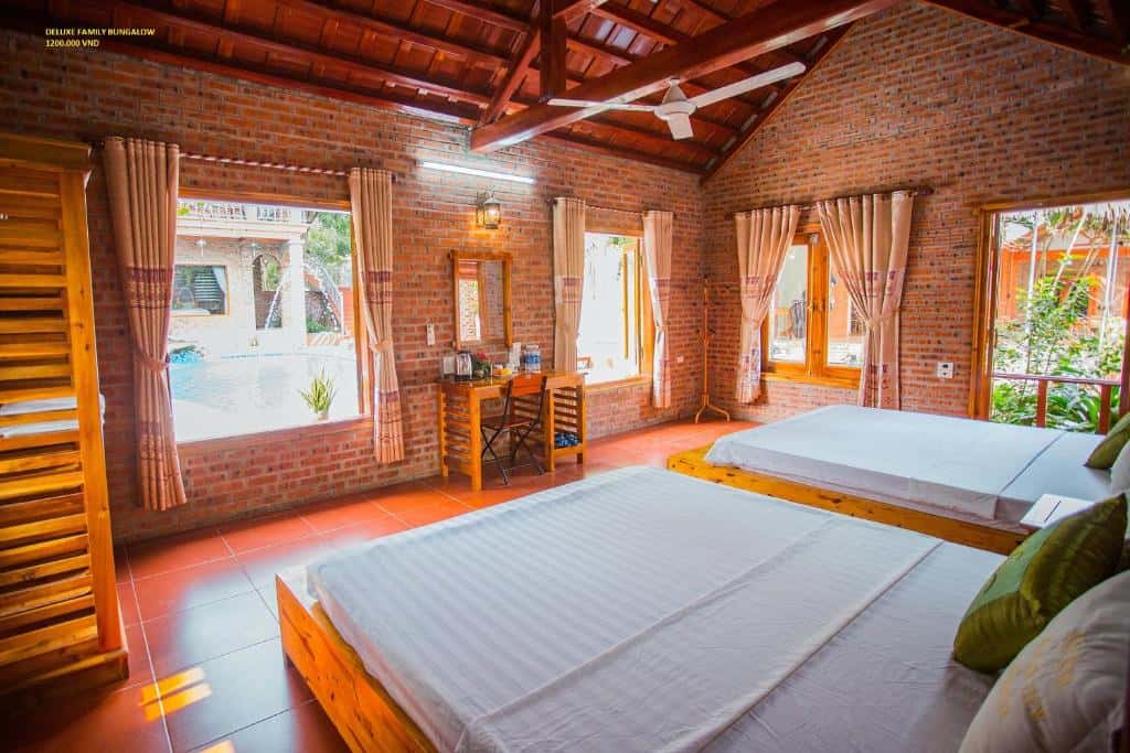 bungalow gia dinh ninh binh mountain view homestay