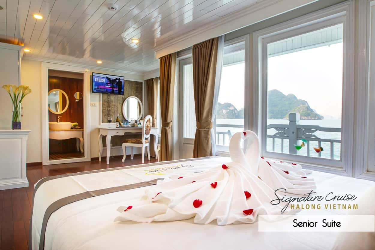 singnature cruise 16 cabins cruise ha-long bay
