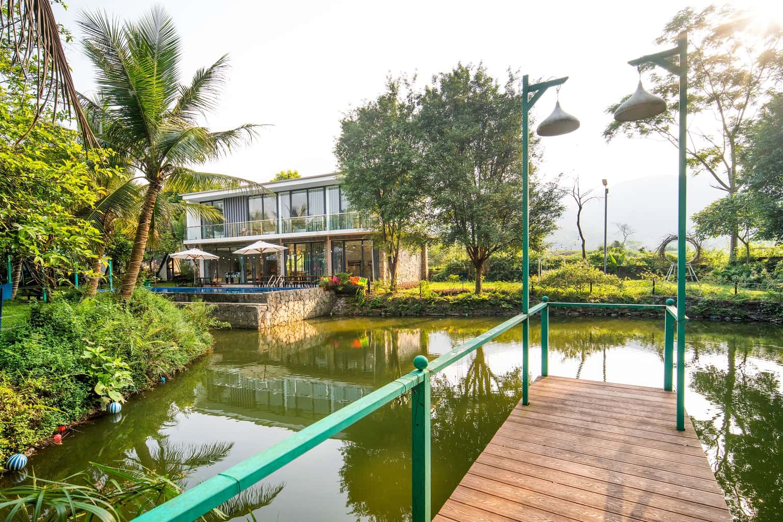 justfly villa 18 tan view bungalow villa homestay ba vi ha noi