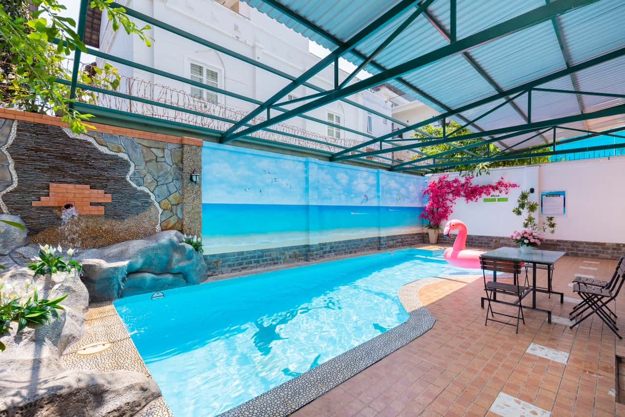 Bể bơi riêng 40m2