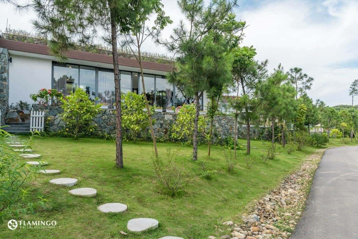 Sân vườn rộng