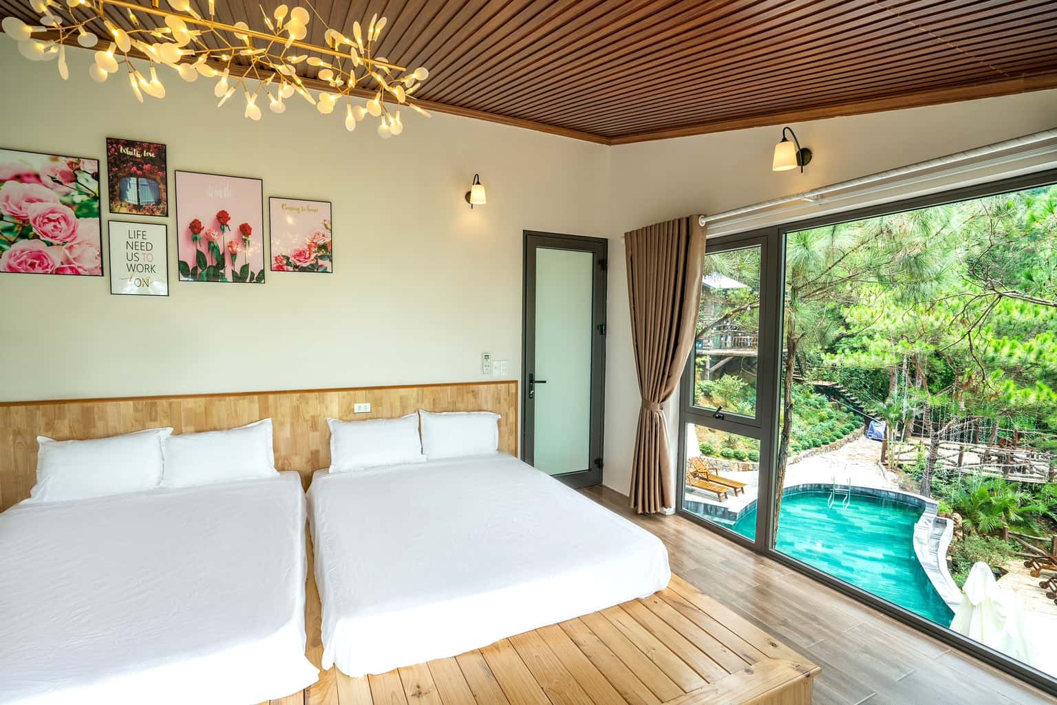 Moonlight Villa (Moon Retreat)，位于朔山Đồng Đò湖 — 照片 21