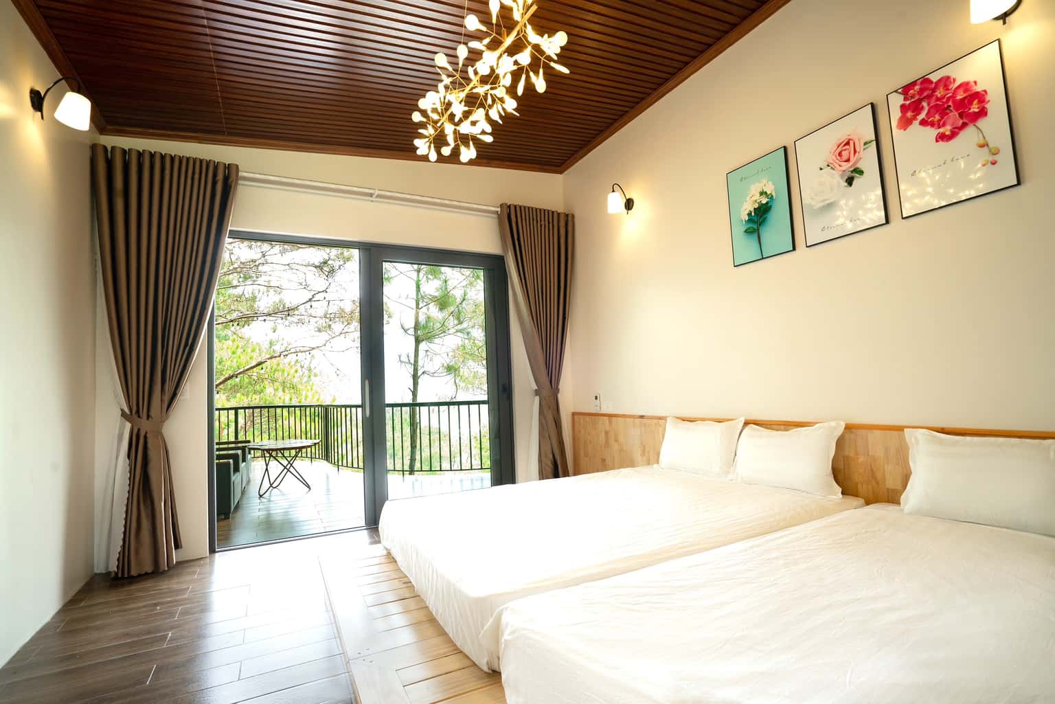 Moonlight Villa (Moon Retreat)，位于朔山Đồng Đò湖 — 照片 16