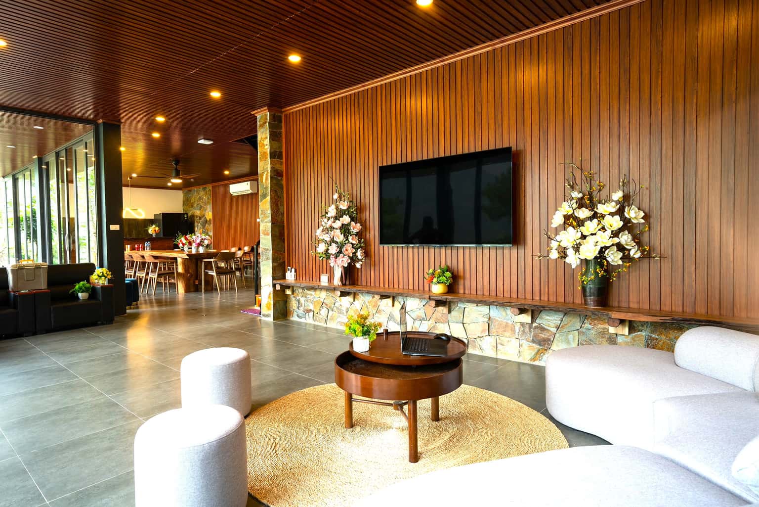 Moonlight Villa (Moon Retreat)，位于朔山Đồng Đò湖 — 照片 11