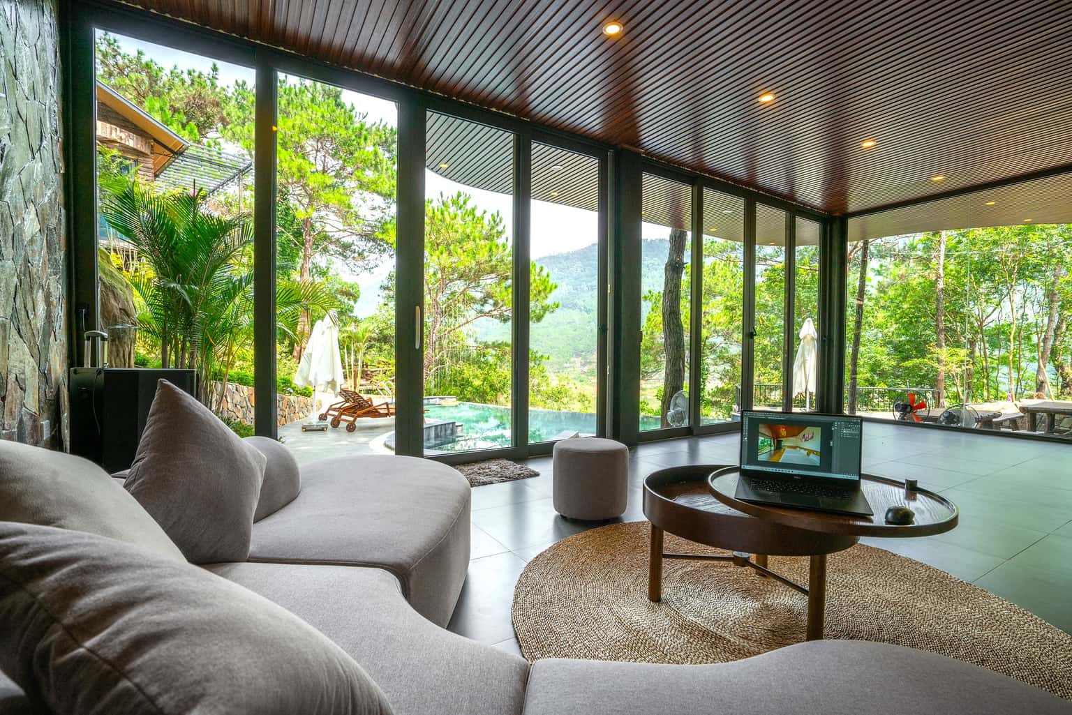 Moonlight Villa (Moon Retreat)，位于朔山Đồng Đò湖 — 照片 12