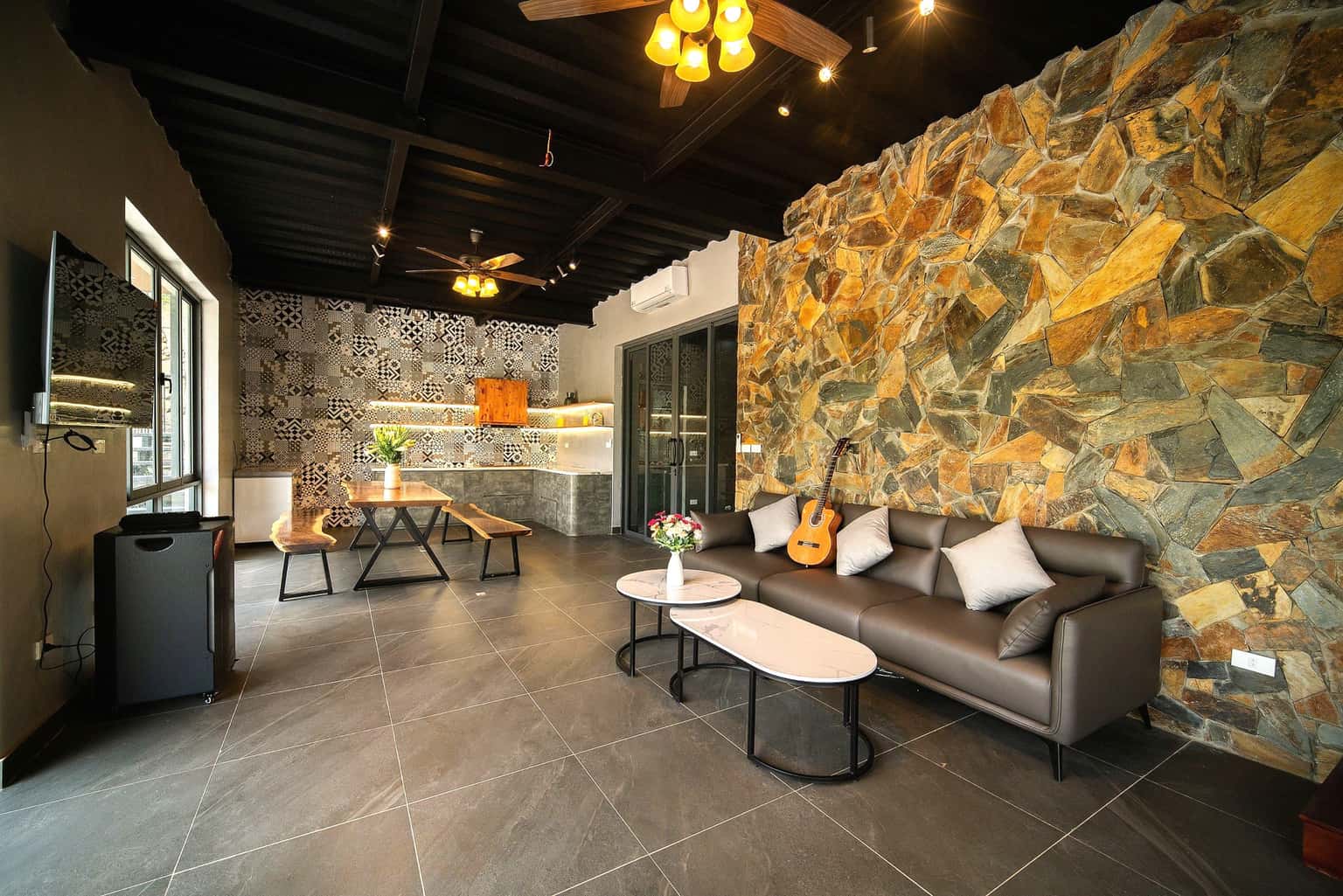 位于Sóc Sơn Đồng Đò湖的May Retreat整栋度假屋 — 照片 12