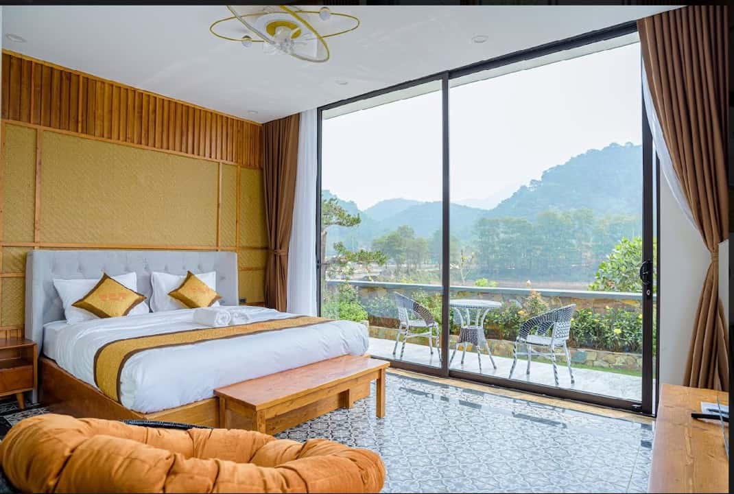 位于Sóc Sơn Đồng Đò湖的Đào Hoa Viên整区 — 照片 27