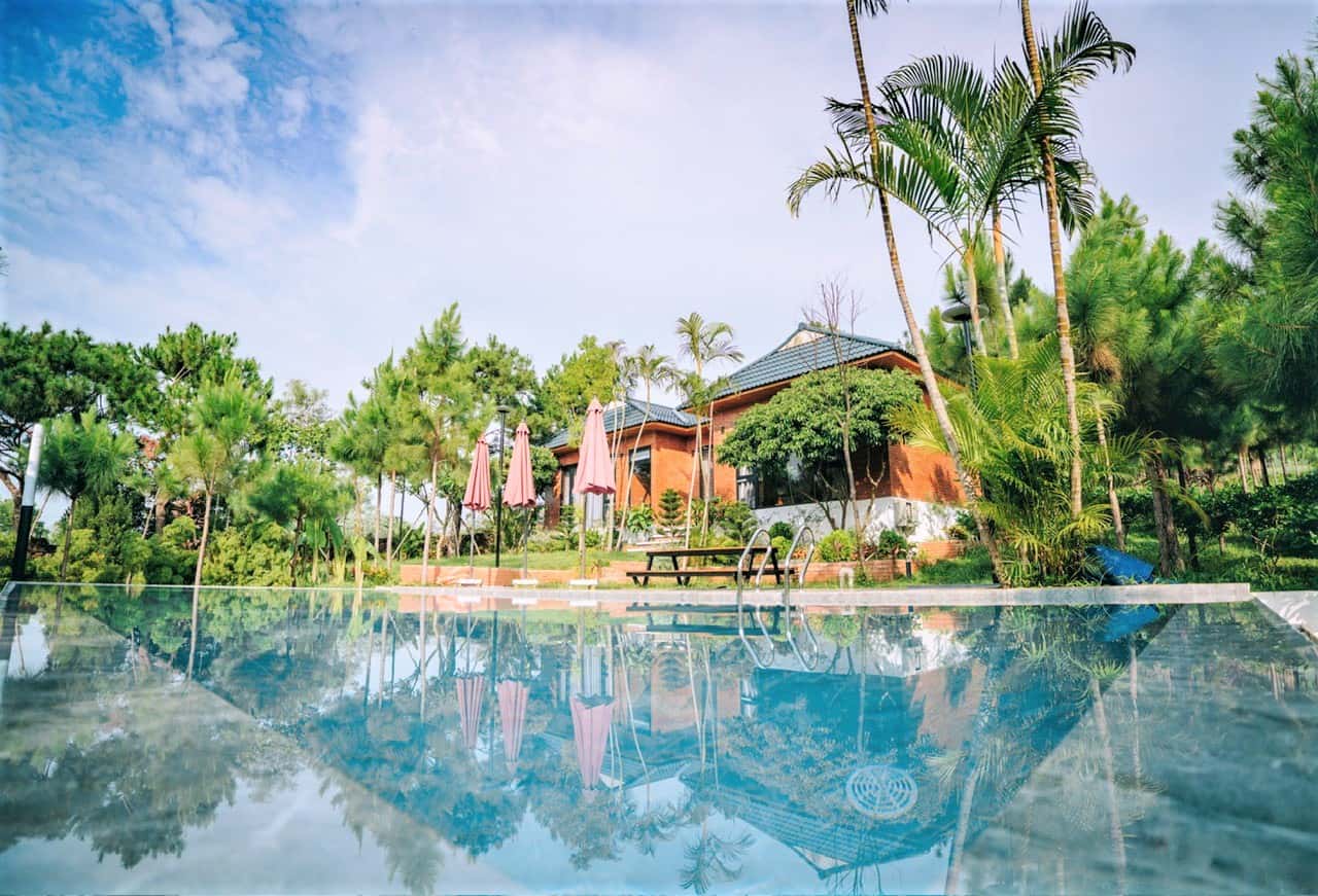 Private swimming pool