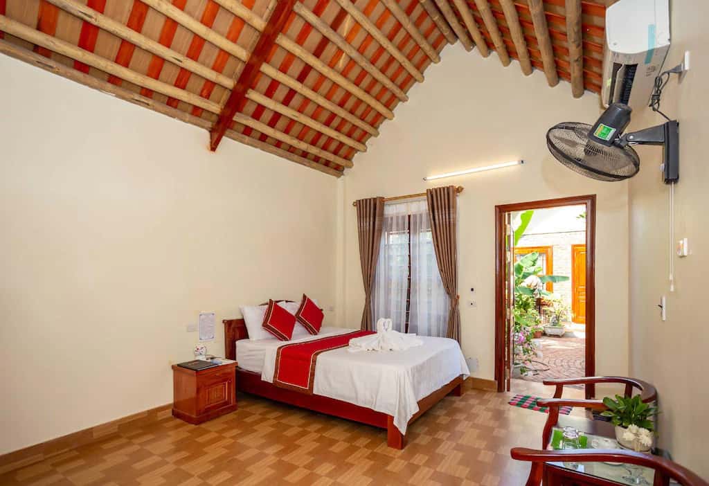 justfly phong doi view vuon viet anh homestay ninh binh