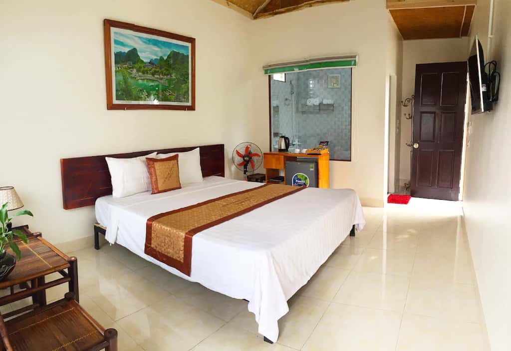 justfly bungalow view vuon anh duong homestay