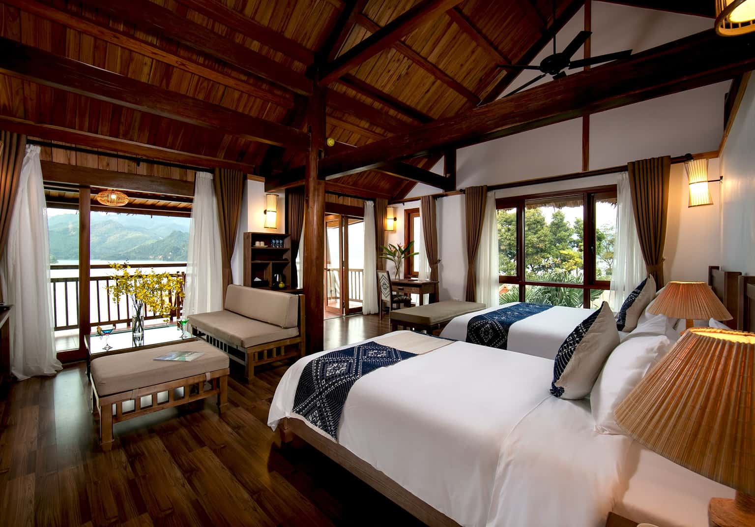Phòng Family Suite 65 m2 (Mai Chau Hideaway), Hòa Bình — ảnh 1