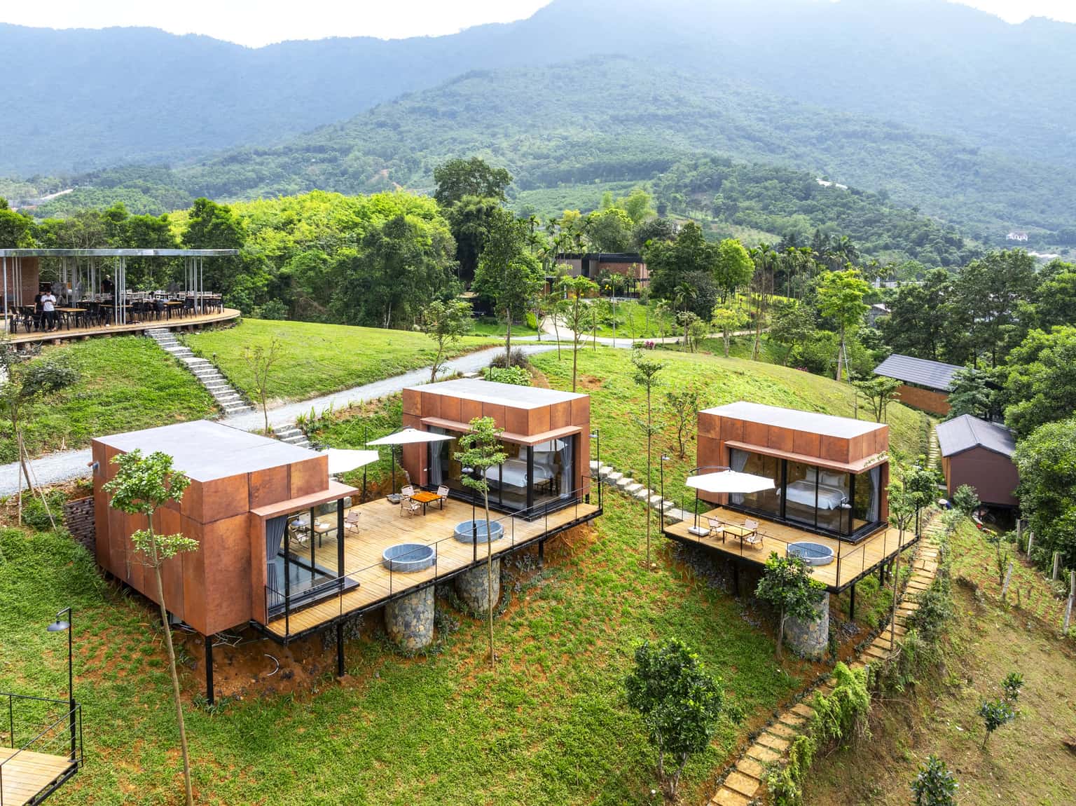 justfly hillside quin hill retreat thach that ha noi