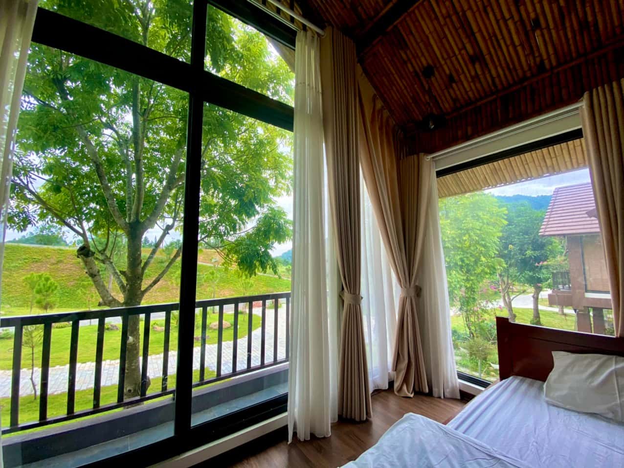 villa 210 thang may village ba vi