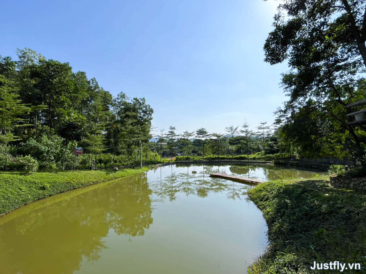justfly lagoon 2pn homestay ba vi 