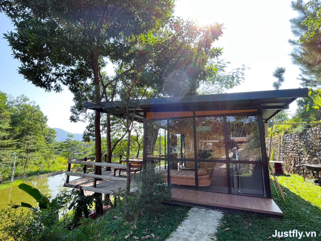 justfly lagoon 2pn homestay ba vi 