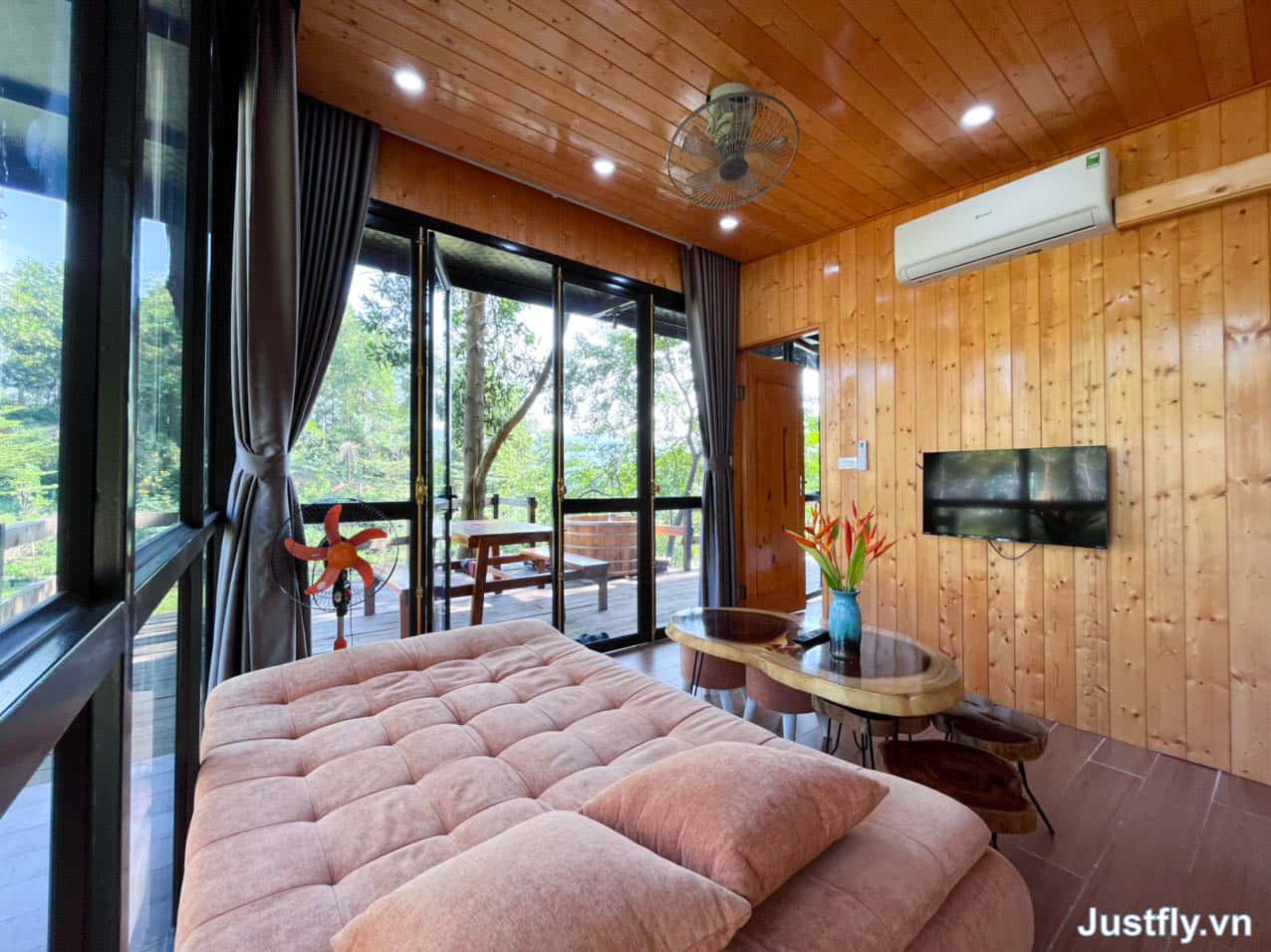 justfly lagoon 2pn homestay ba vi 