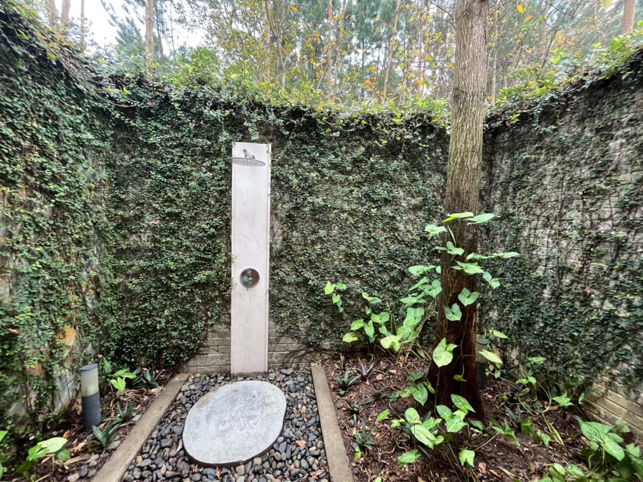 Outdoor shower