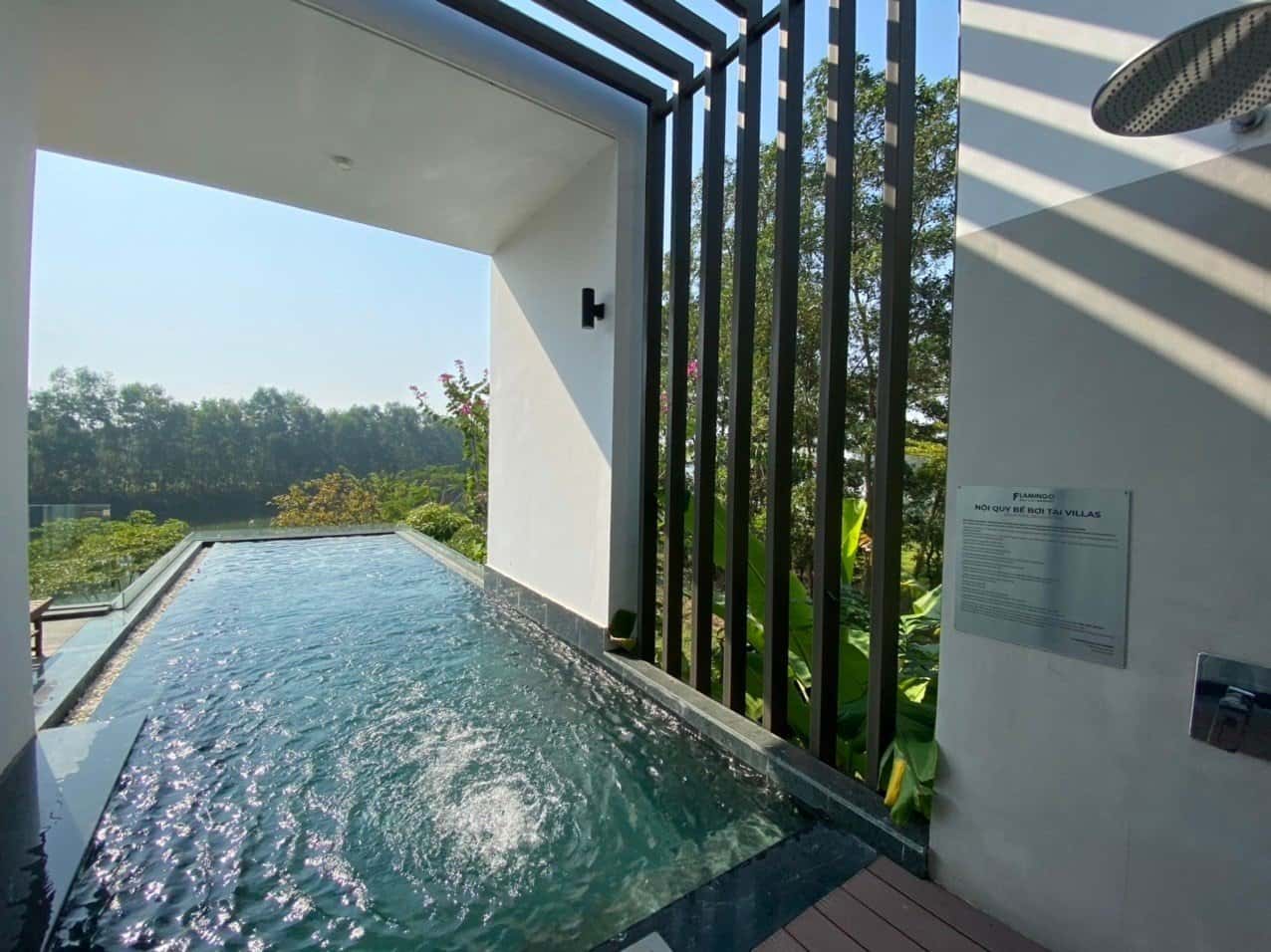 Private swimming pool