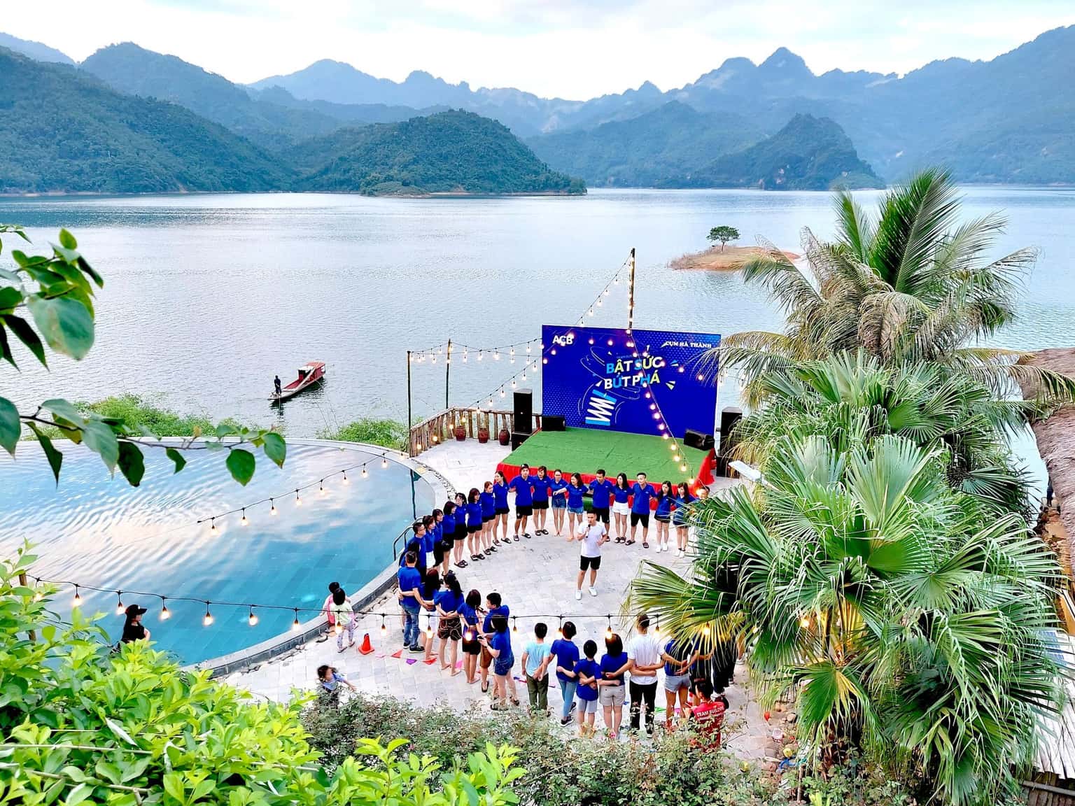 team building mai chau hideaway resort  