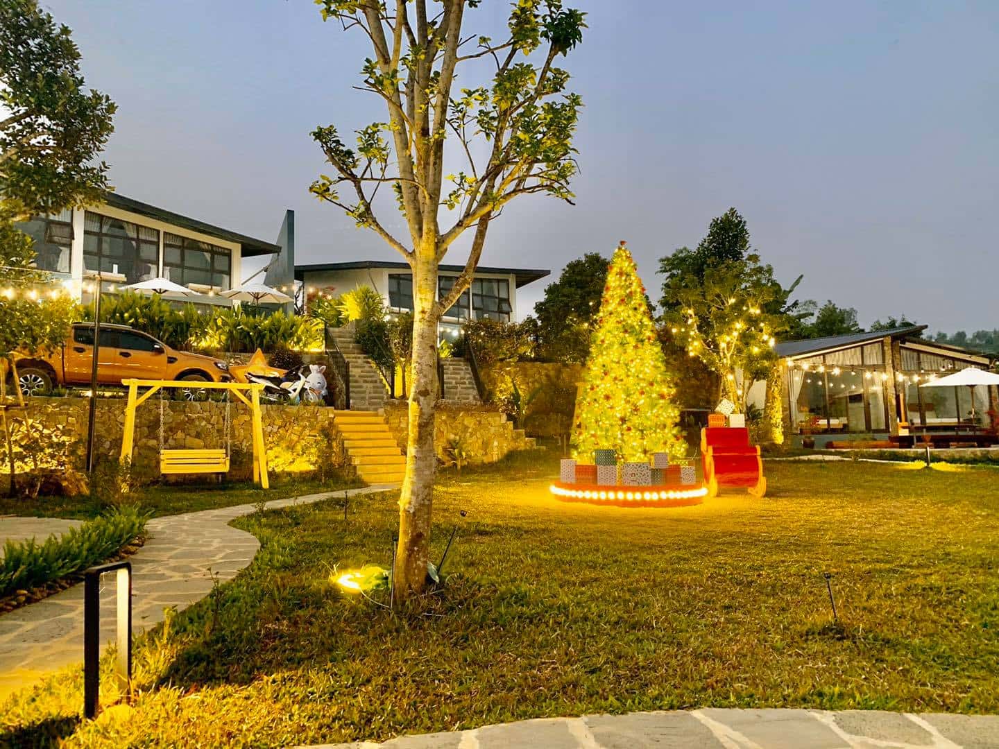 khuon vien chill villa homestay ba vi